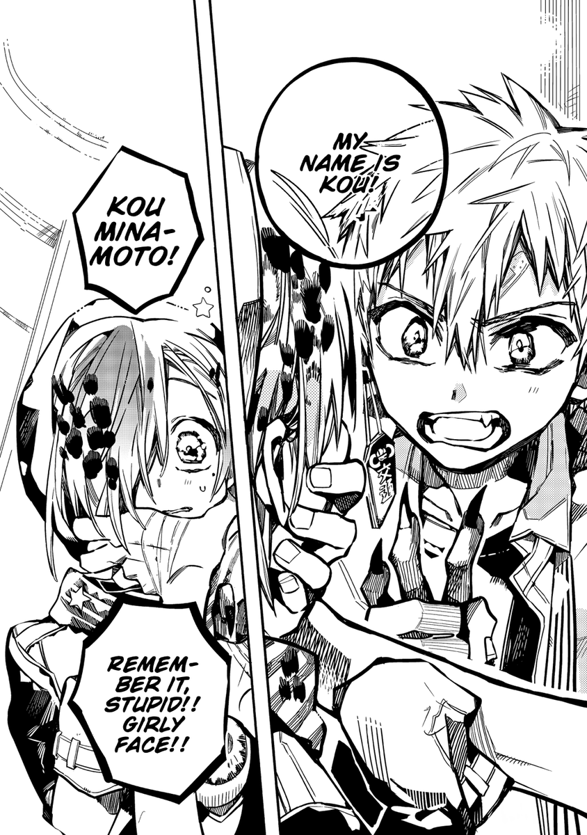 miiitsukou's tweet photo. stating the obvious, but i like how when he thinks mitsuba has lost himself ("himself") in hell of mirrors he tried to remind him with the "stupid girly face". it's kind of half-assed, but yeah lol https://t.co/mjS5I6h1tV