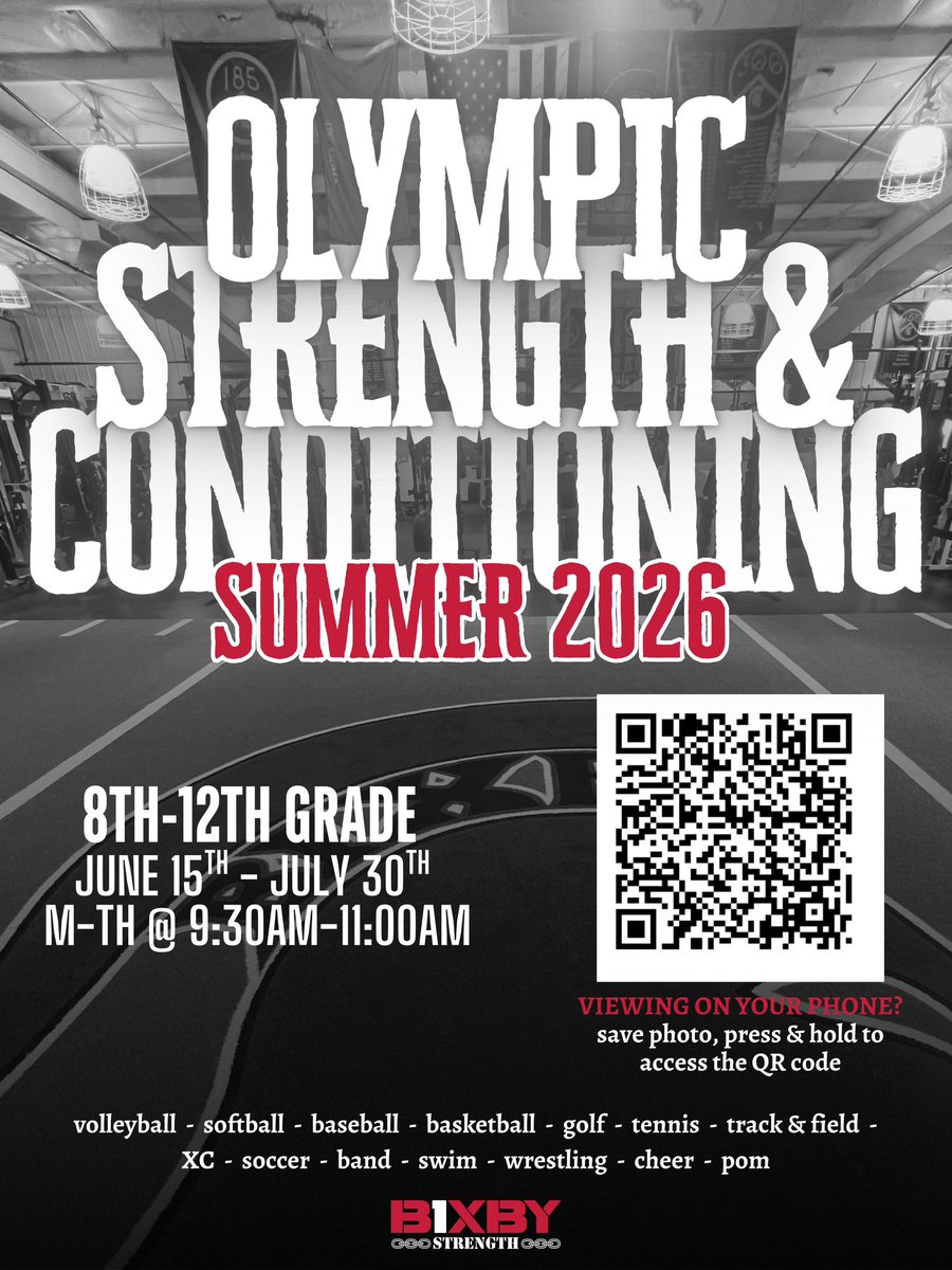 B1XBY Strength & Conditioning tweet media