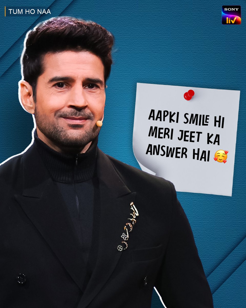SonyLIV's tweet image. It all begins tonight… 🤩💗

Watch Tum Ho Naa, starting tonight at 9 PM on Sony LIV and Sony Entertainment Television.

[Tum Ho Naa, Game Show, Rajeev Khandelwal]

#TumHoNaa #TumHoNaaOnSonyLIV #GameShow #RajeevKhandelwal #SonyLIV