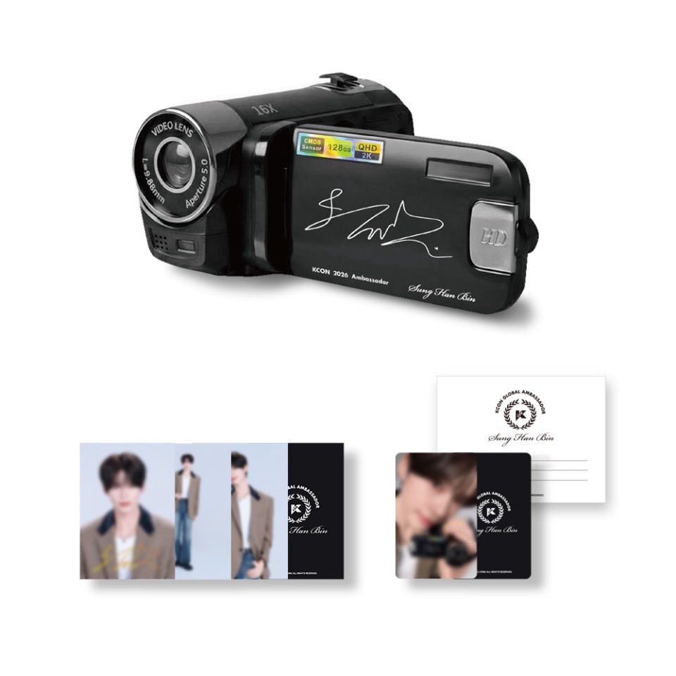 KCON AMBASADOR'S CAMCORDER SET ZB1ソンハンビン INFO] 260428 — Official MD Pre-Order Open | Check out KCON