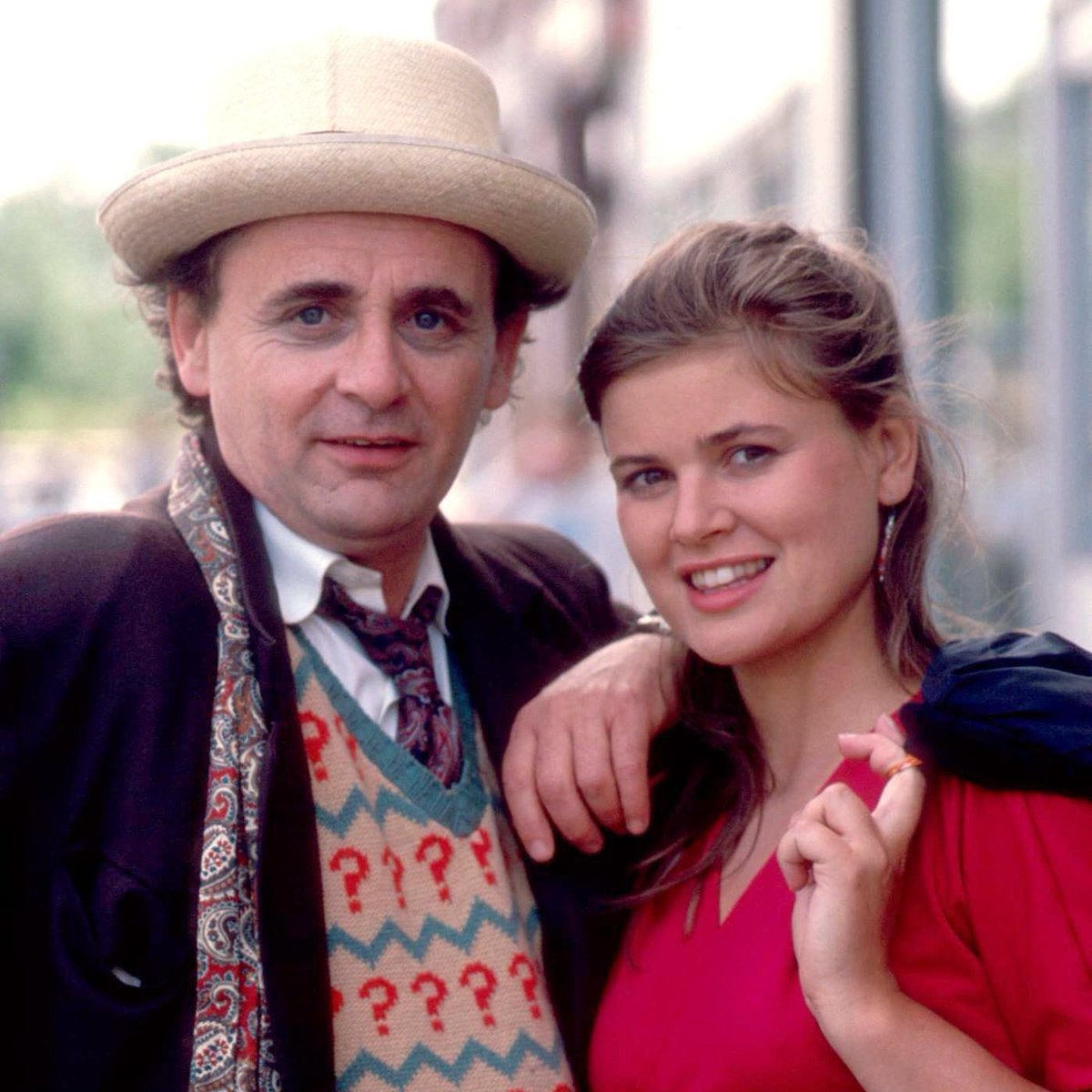 DoctorWhoPix's tweet image. Sylvester McCoy and Sophie Aldred #DoctorWho #DrWho