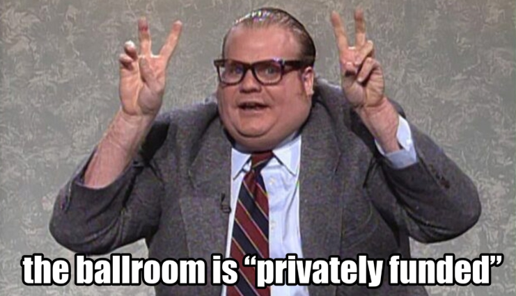 Uhuh... Privately funded my ass.