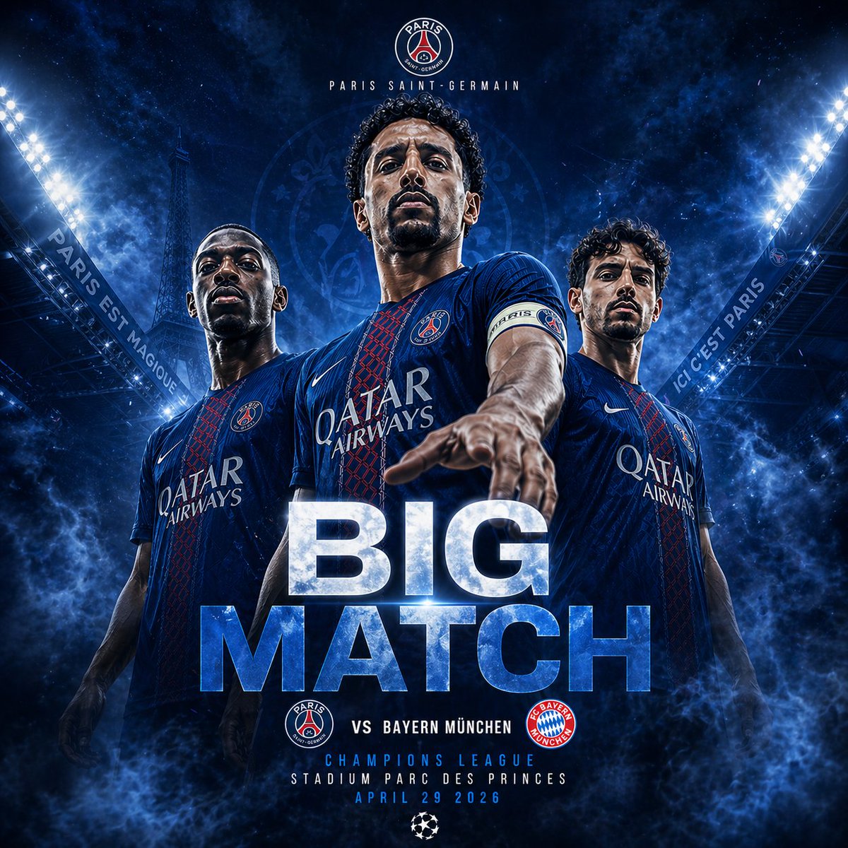 tanyabola_idn's tweet photo. CHAMPIONS LEAGUE IS BACK BRADER 💸🔥

🌍 PSG Over 3,5 Full Time

PARIS READY HUJAN GOL 🥶
https://t.co/BEIR9sIEVO

#tanyabola #PSG #bayern #UCL #matchday https://t.co/QxEma5Vvpc