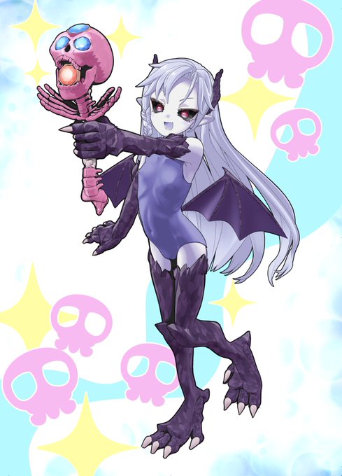 ヤバいモンスターちゃん。可愛かったので一枚絵。