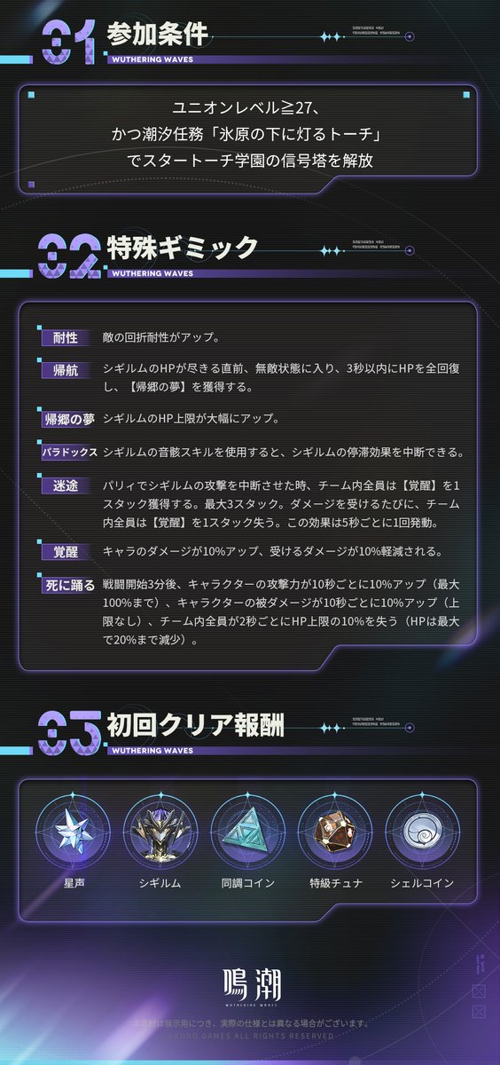 鳴潮 (Wuthering Waves) 公式 tweet media