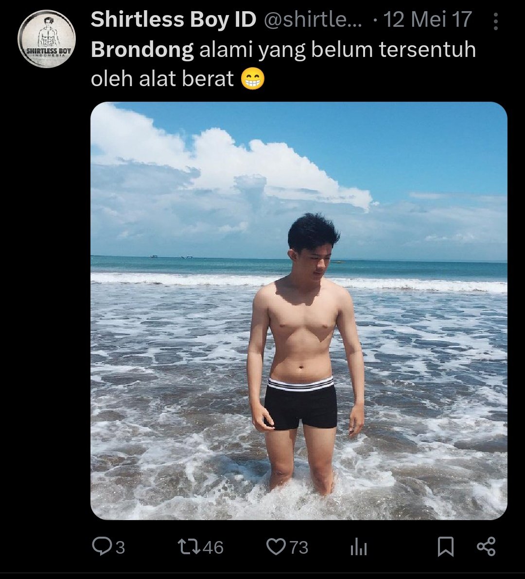 Shirtless Boy ID tweet media