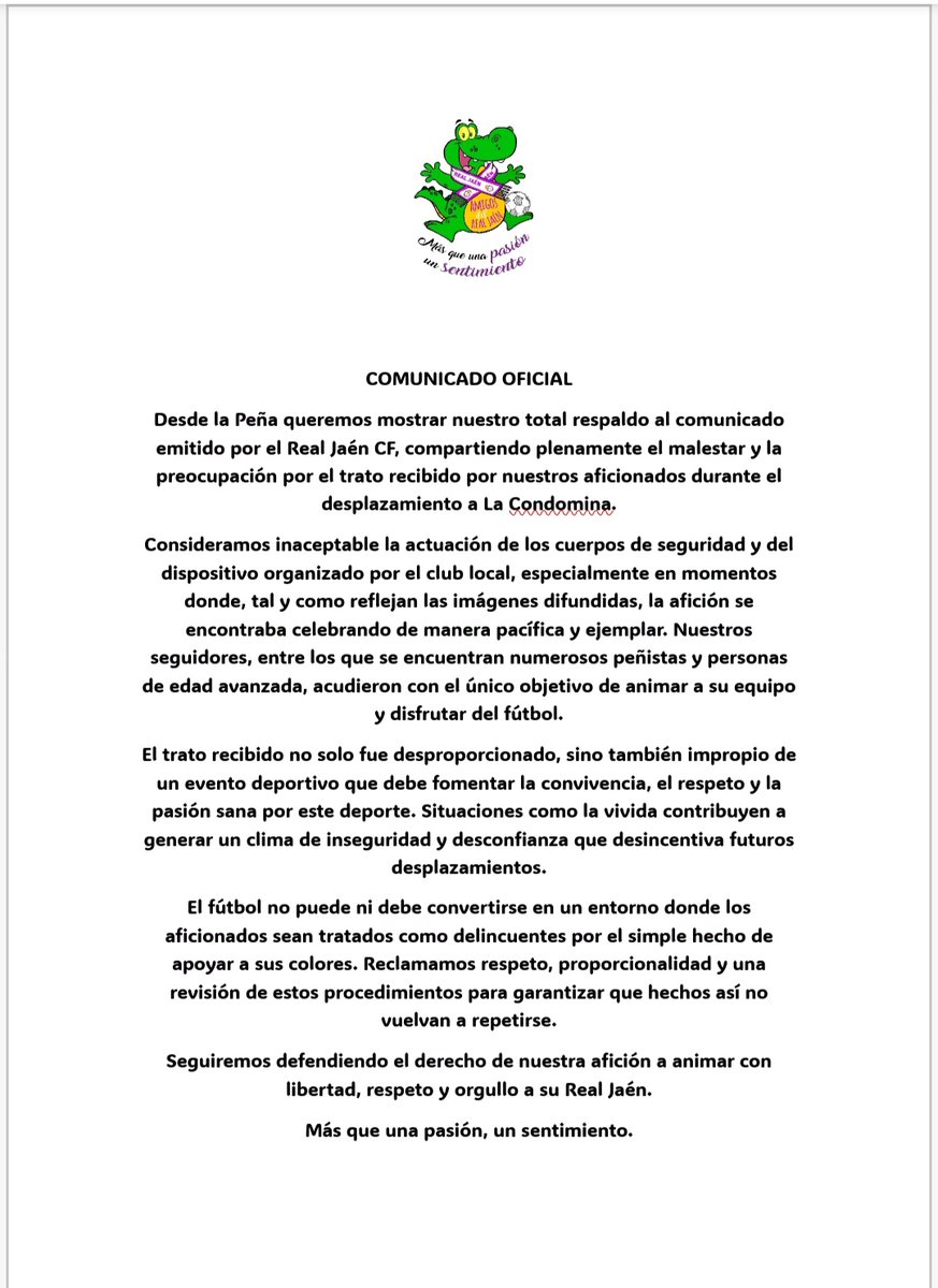 Peña Amigos del Real Jaén tweet media