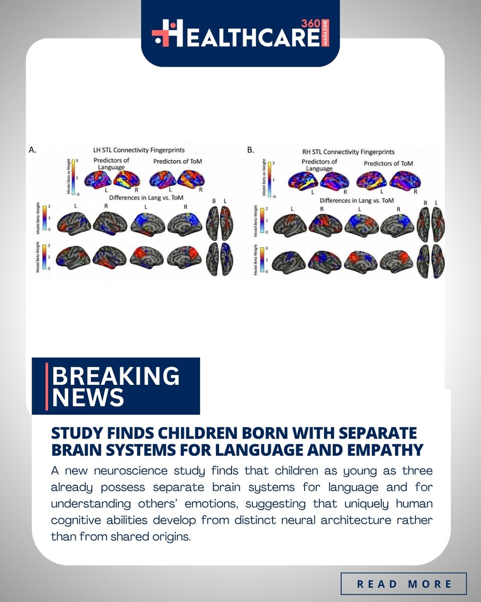 Healthcare360M's tweet image. Child Health Insights

Early-life factors can shape long-term health, highlighting the need for better monitoring and preventive care.

healthcare360magazine.com/children-born

#ChildHealth #MedicalResearch #Pediatrics #HealthAwareness #PreventiveCare #Healthcare360