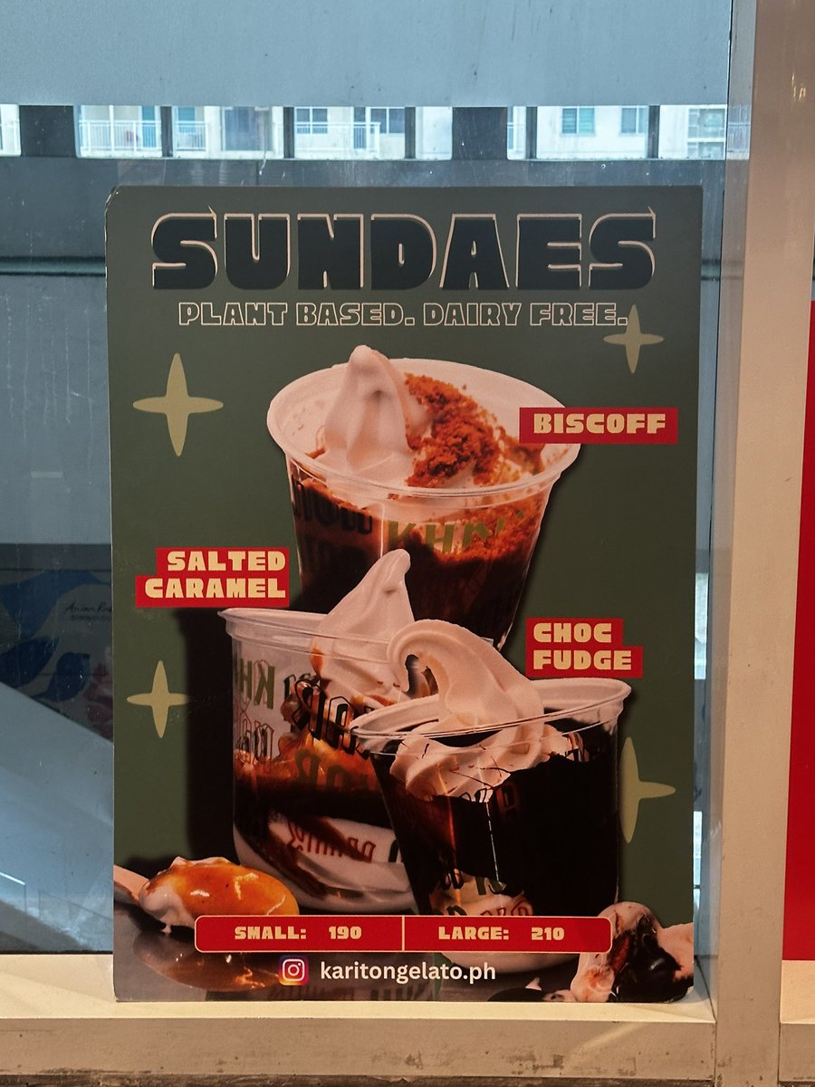 meg5shi's tweet image. another vegan finds, this time ay ang sundaes at taho ng Kariton Gelato. Australia based at Filipino inspired gelateria na dinala ng asawa ni Anne Curtis dito sa Pinas  🍦🌱

#plantbased #vegan