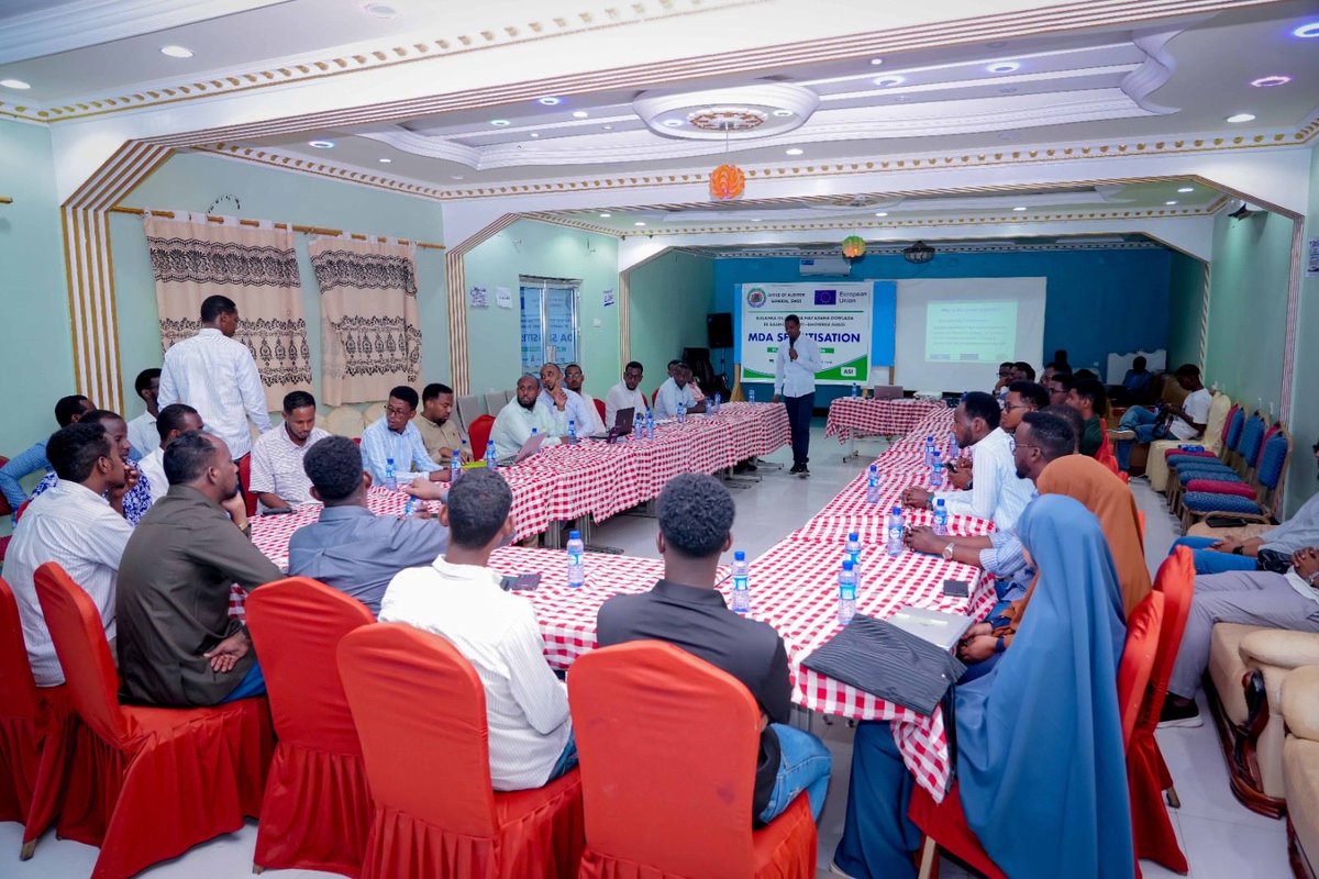 swssoag's tweet photo. The Office of the Auditor General of South West State of somalia successfully held an important sensitisation meeting for Ministries, Departments, and Agencies (MDAs) on the Planned Audits for 2026. 1/3

#Accountability #Transparency #Audit #GoodGovernance #Swss https://t.co/XZ5CHwoMvc