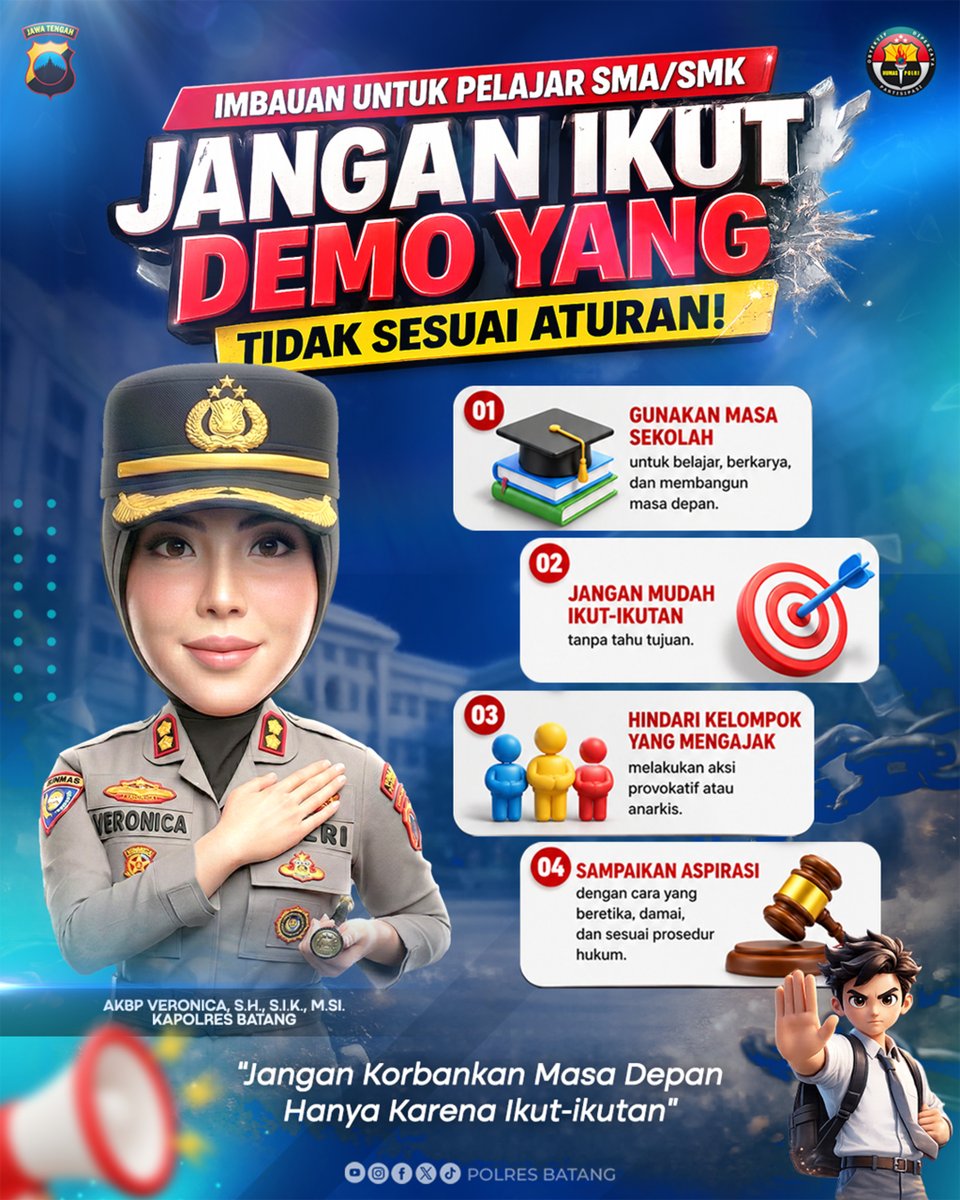 Polres Batang tweet media