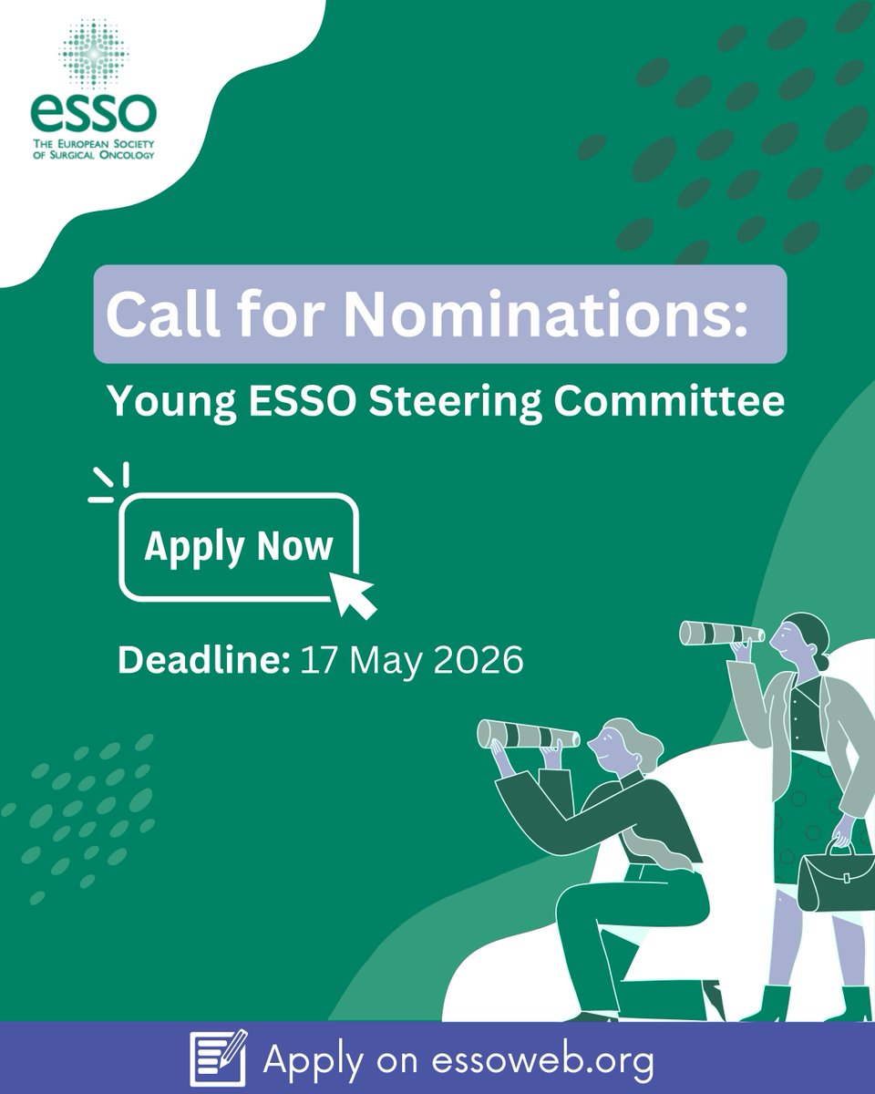 European Society of Surgical Oncology (ESSO) tweet media