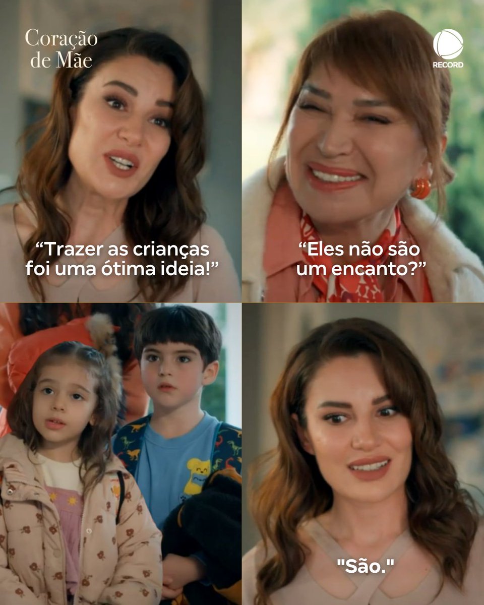 siga_record's tweet image. A Hande nem disfarça o desespero de ter que ficar com as crianças, né?! Mas o melhor ainda é a Filiz se divertindo com a situação... 🤭

➡️ Acompanhe as emoções de #CoraçãoDeMãe, de segunda a sexta, às 21h, na tela da #RECORD