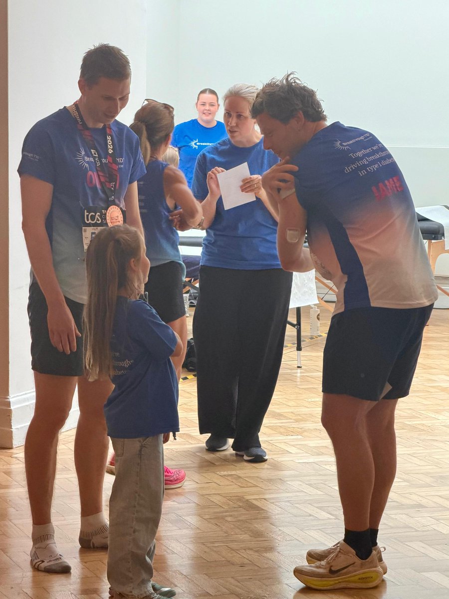 BT1DUK's tweet photo. Sending huge congratulations to our ambassador James Norton, whose London Marathon fundraiser has raised almost £150,000 and counting for Breakthrough T1D. 🌟 

We’re incredibly proud of James, who not only conquered his first ever marathon but loudly and powerfully raised vital awareness of type 1 diabetes. In committing to the marathon, James wanted to achieve only one thing: to show young people living with type 1 that it need not limit your potential. He accomplished that and more. 

We’re extremely thankful to the Bukhman Foundation for their generous double-match commitment. Thank you to everyone who backed James and #TeamBreakthroughT1D. 💙 

If you’d still like to support James, you can donate here: https://t.co/dCisi76PUw

#londonmarathon #t1d