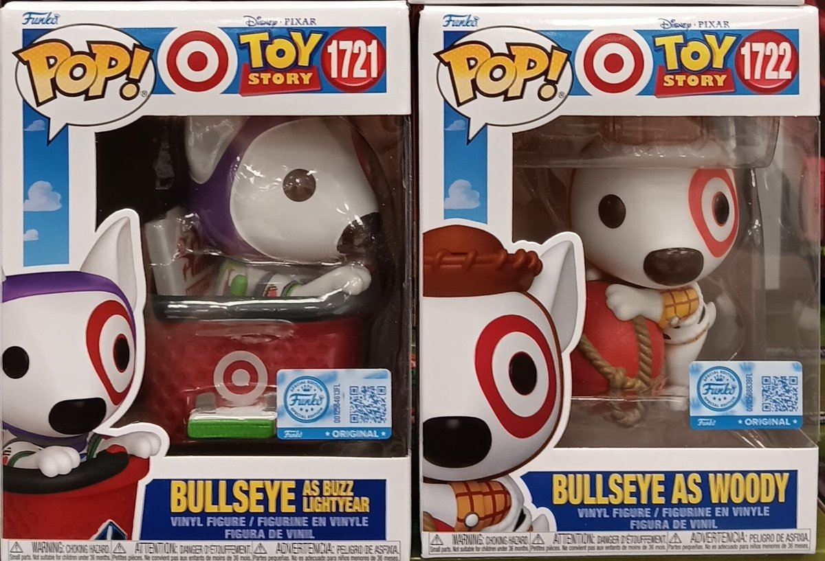 ElLocoGaijin's tweet photo. Look what I came across at my local Target and at 9pm on the drop date. I was surprised they were still there.
#TargetBullseye #ToyStory #Funko https://t.co/dAGAz3ynnn