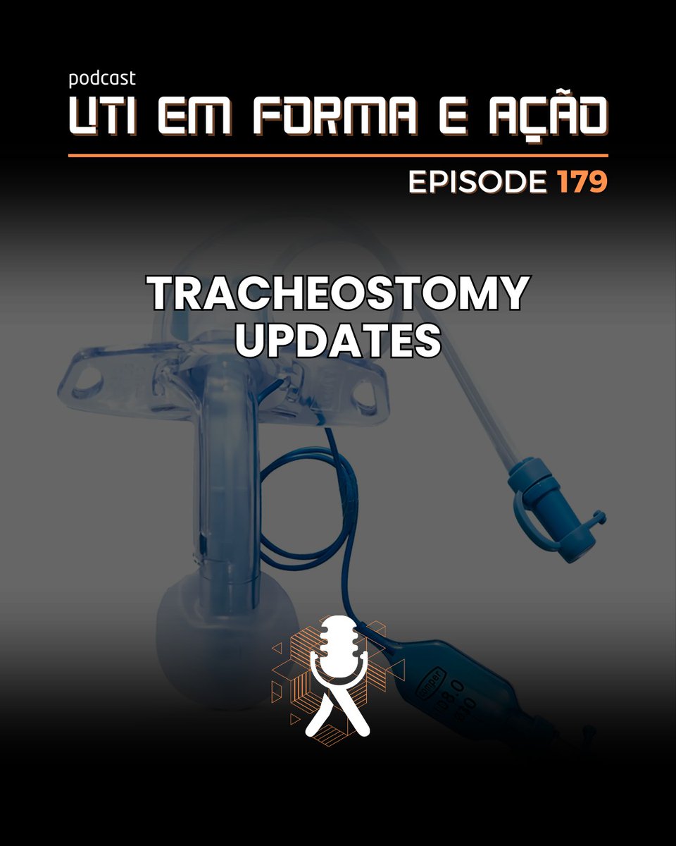 fisiosaintclair's tweet photo. Management, weaning from mechanical ventilation, and decannulation based on the latest evidence.
Neither a rigid protocol nor random decisions. Where is the balance?
Watch and rethink your practice in episode 179: updates on tracheostomy. https://t.co/ong5DqpSqT