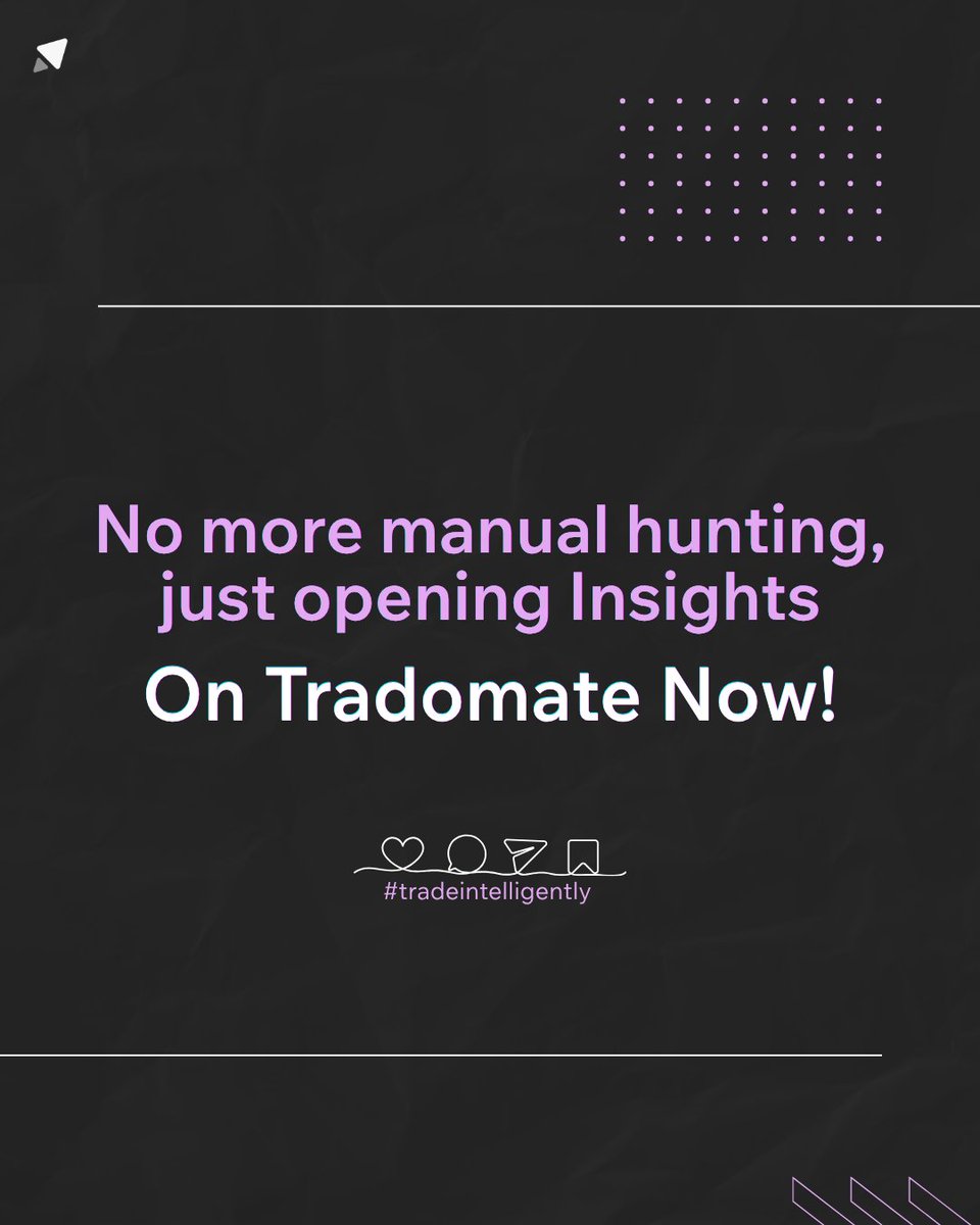 tradomateOne's tweet image. Your next trade idea shouldn't take 10 tabs to find. One Page is all you need - Insights page on Tradomate.

Part - 2

#tradomate #Insights #breakout #momentum #reversal #trading #stocks #NSE #Nifty