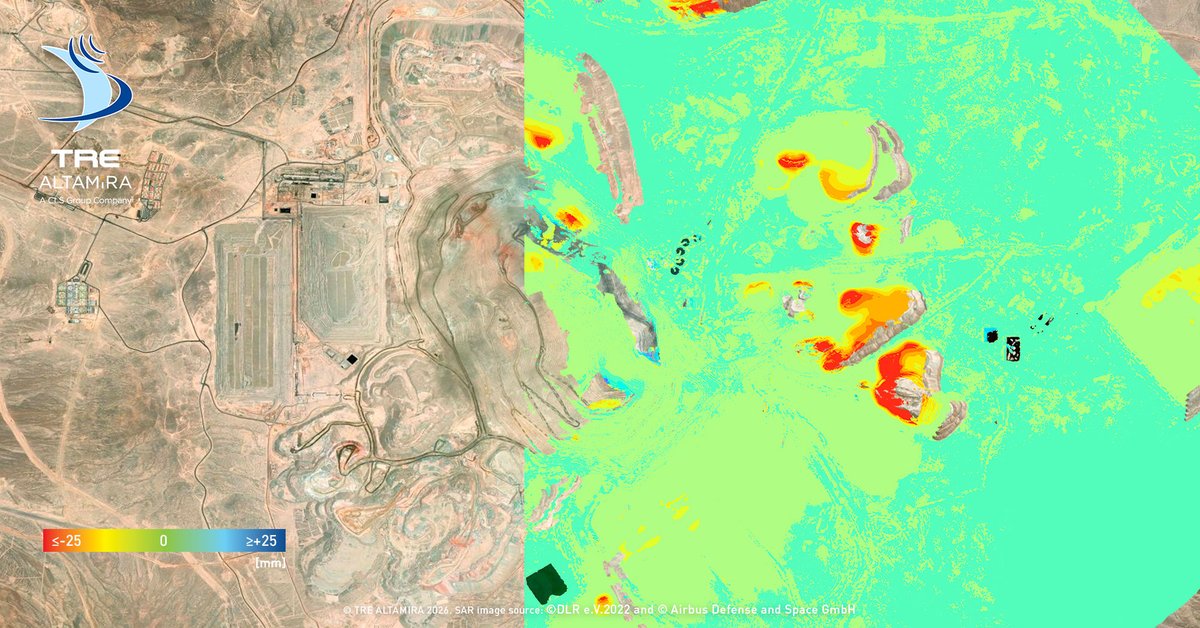 TRE_ALTAMIRA's tweet image. ⚠️Relying on visible cues for #riskmitigation is reactive and costly.
🛰️#InSAR lets you "see the unseen," detecting sub-centimeter ground and structural shifts before they become crises.
🤝Contact us to learn more about our solutions: site.tre-altamira.com/contact/
