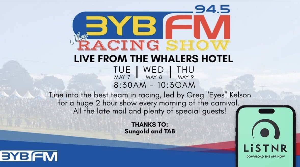 3YB FM Racing Show tweet media