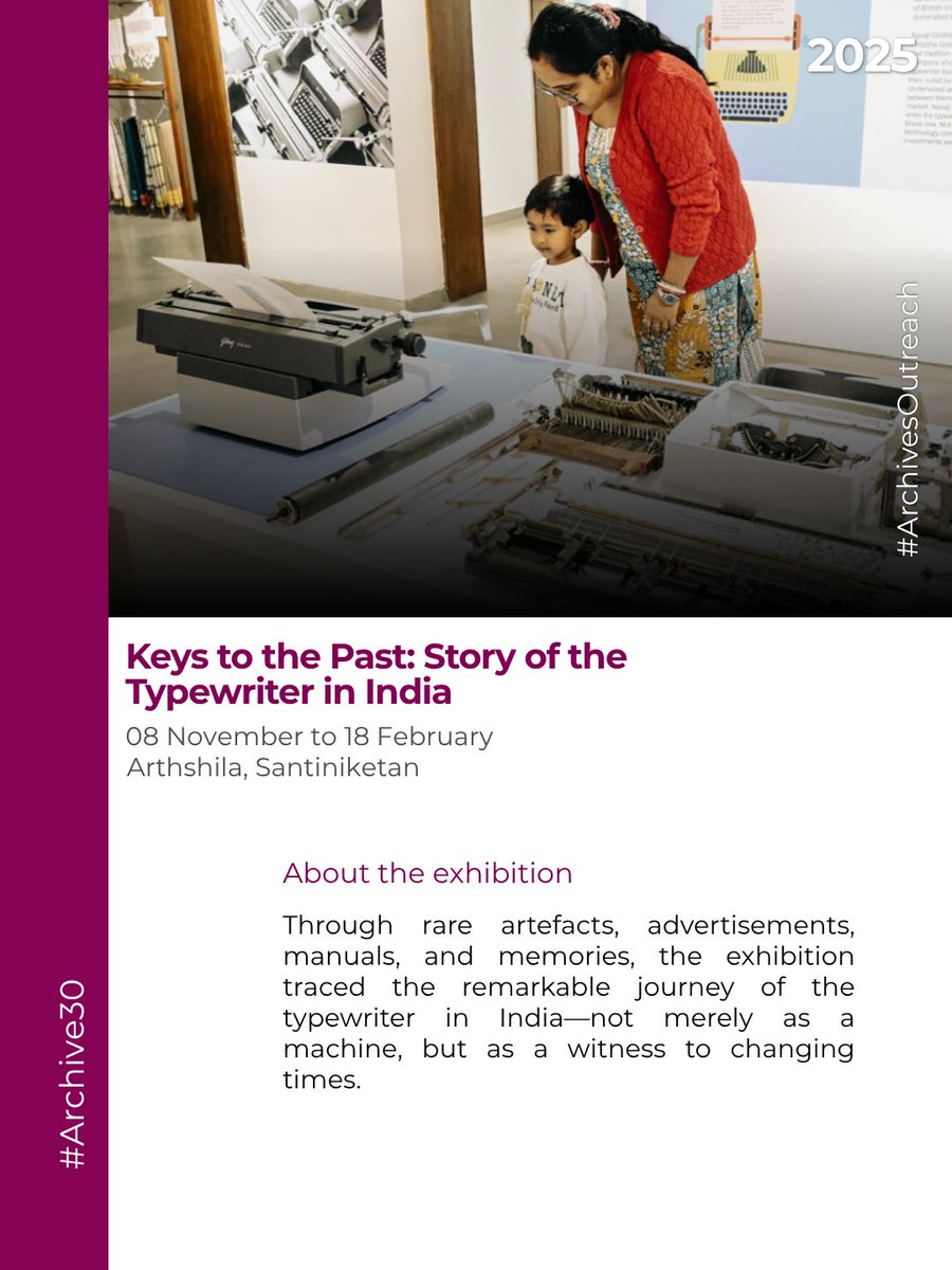 GodrejArchives's tweet image. 2025 wasn’t just a year for us, it was a movement in motion. A year where the archive stepped out of its quiet corners and into lived, shared spaces. A year where #ArchiveOutreach became our language of connection…instagram.com/p/DXrAEh5jZDn/…

#Archive30 
@ARAScot @explorearchives
