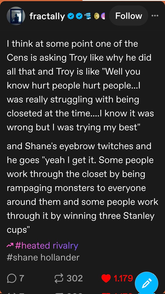 K_storm's tweet photo. @sandtangerine Omg exactly, I support more bamf shane. He needs to crash out more https://t.co/VOjU456Ldg