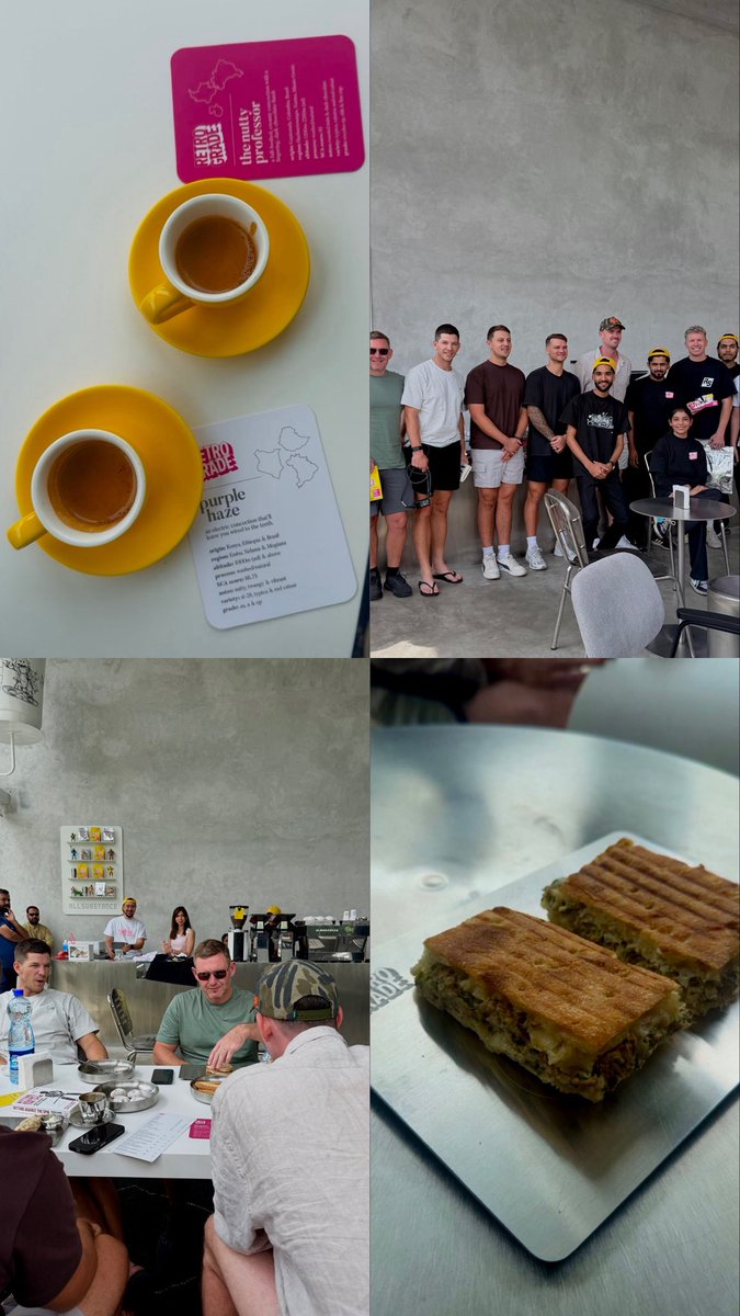 MultanSultans's tweet image. Coffee run with the boys ☕️

#totalcricket #makeithappen