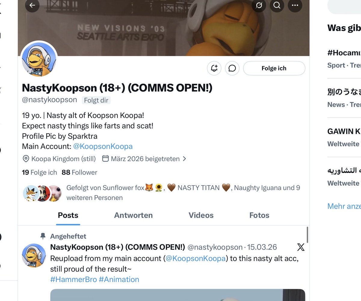 Koopson (18+) (COMMS OPEN) tweet media