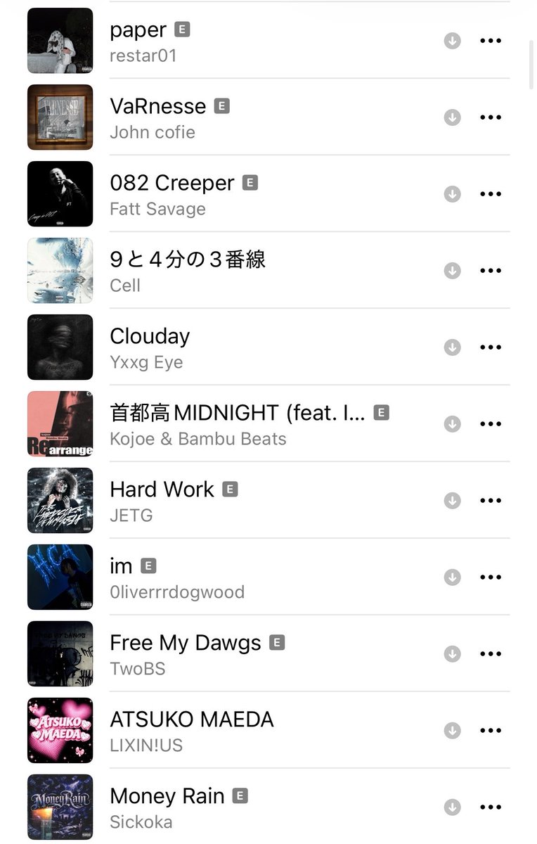 kfp_harland's tweet photo. #月間PLAYLIST
25曲追加

Kvi Baba
T.i.G skysea
JETG
蠍
Kiddguapii,J.Ø.G
Seiha nagasawa,GOP Skeeny
Kush Kidd
lIl A9UA
R i H
CoCo.Jee
mcRey
Raith
Lil Daiki
Sickoka
LIXIN!US
TwoBS
0liverrrdogwood
Kojoe,Bambu Beats
Yxng Eye
Cell
Fatt Savage
John cofie
restar01
tiea creator
Kiddguapii https://t.co/PI1hIMc947