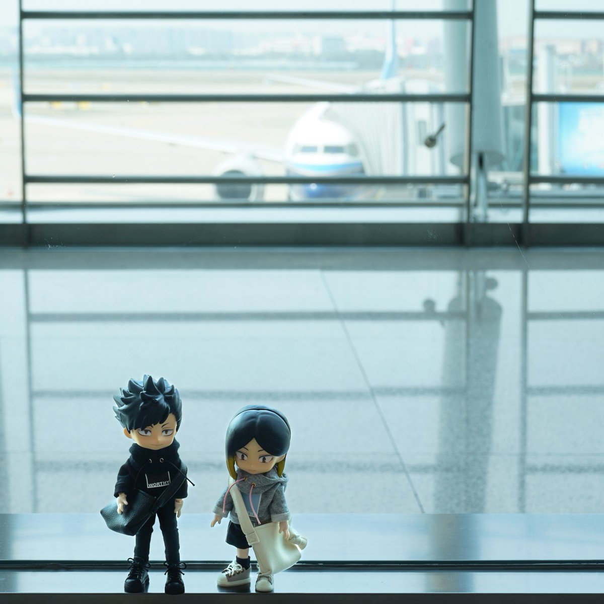 ocohcilal's tweet image. 旅するｵﾄﾅ🐈‍⬛🐈16
✈️シリーズ①
#fanart