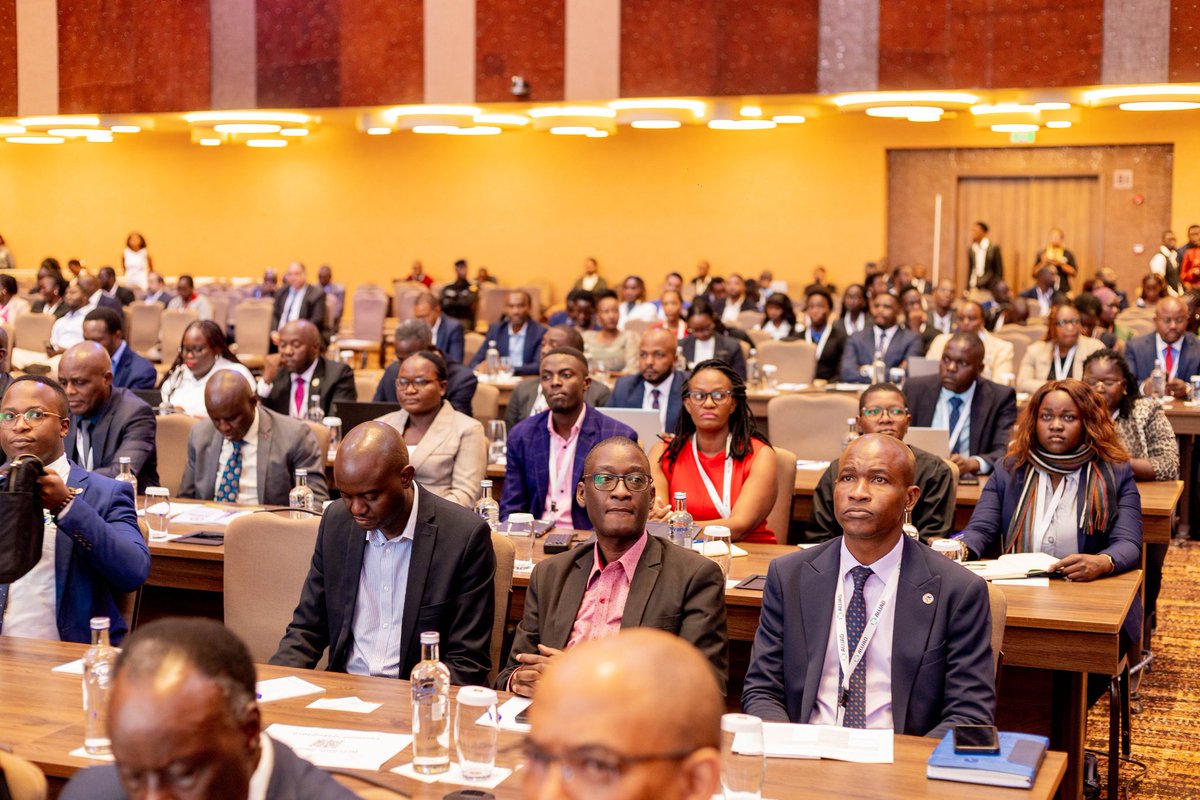 EACOP_'s tweet photo. Speaking at the 11th Annual Oil and Gas Conference in Munyonyo, EACOP’s Deputy Managing Director,  John Bosco Habumugisha, highlighted the project’s significant progress.

He noted that #EACOP is now 84% complete, with over 12,000 workers deployed across all sites, 90% of whom are Ugandans, collectively contributing more than 14 million man-hours.

On environmental efforts, he added that EACOP has so far planted 130,000 trees, with an additional 500 acres provided by the Bunyoro Kingdom dedicated to further tree planting initiatives.

#ogc26