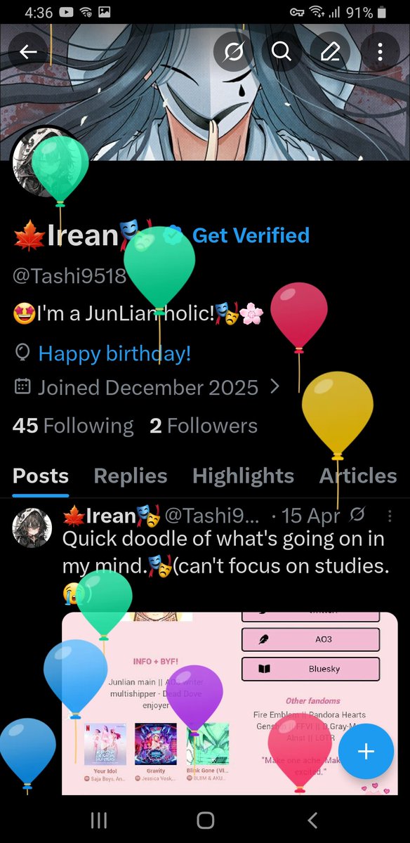 🍁Irean🎭 tweet media