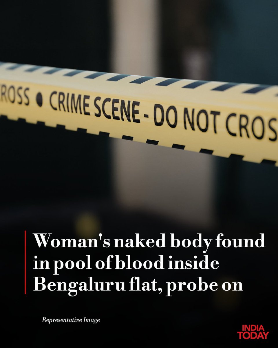 IndiaToday's tweet image. The body of a 34-year-old woman was found in a decomposed condition at her rented flat in #Bengaluru, police said on Tuesday.

The deceased has been identified as Pooja Dutta, a native of Dhanbad in Jharkhand, who had recently quit her job at a private company and was unemployed.
