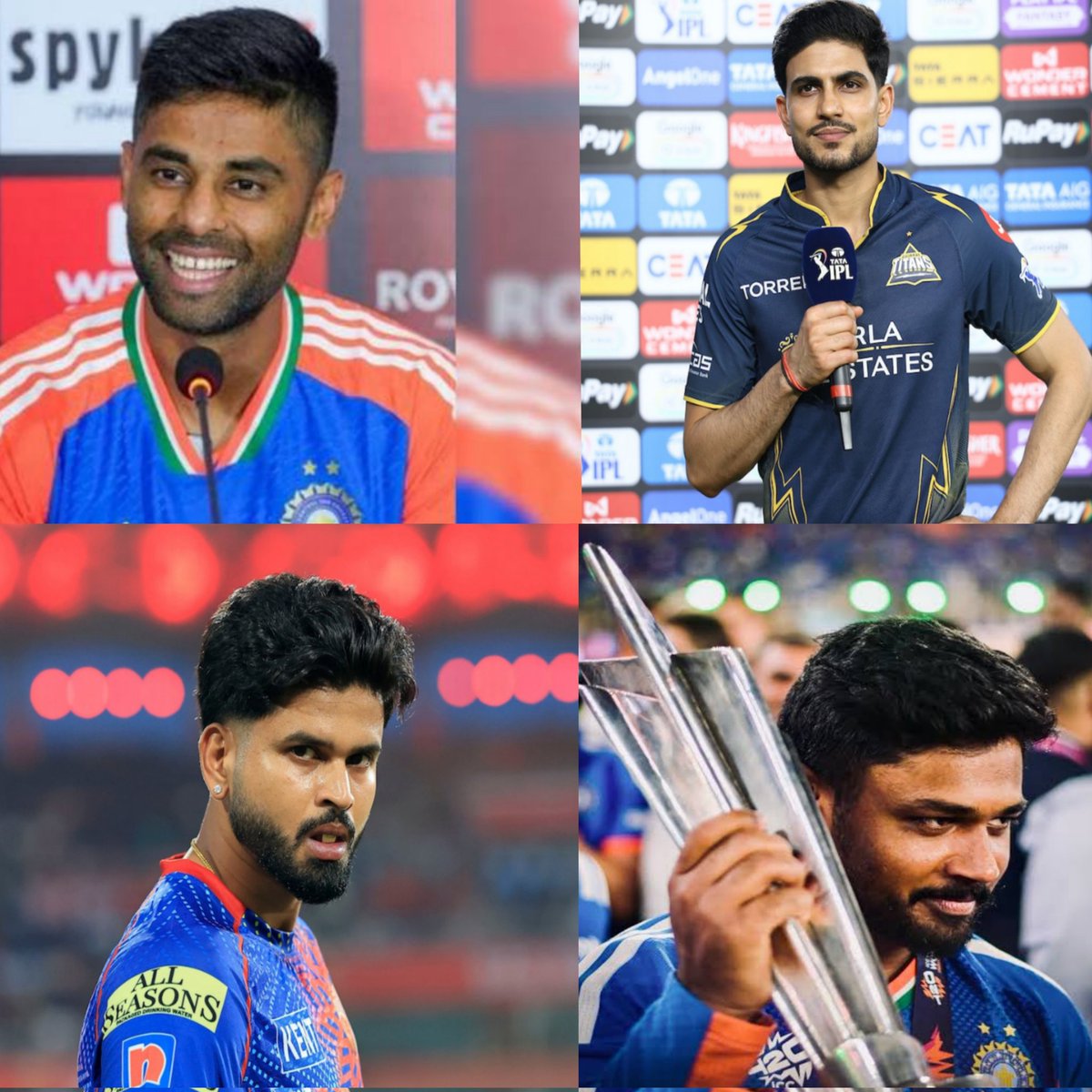 Who should be the upcoming captain of the Indian T20 side ?

All format captain - Shubman Gill 
World Cup winning captain - Surya
World Cup POTT - Sanju Samson 
Most successful IPL captain - Shreyas Iyer