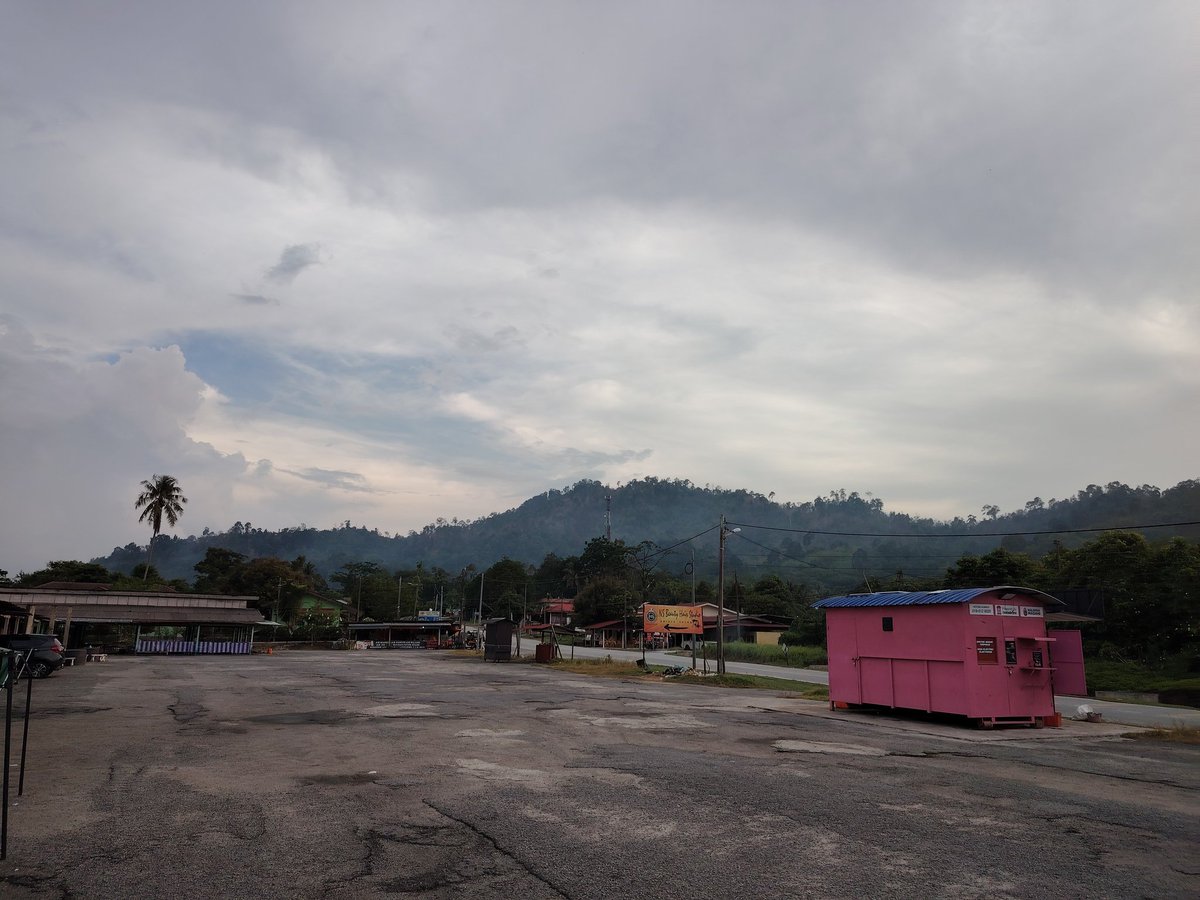 Tenangnya suasana di Kg gulau Sik.