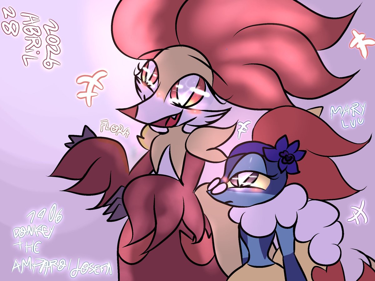 Josefa140619's tweet photo. Buenos días mis estrellitas! La tierra les dice hola!-
Desperté demasiado temprano demasiado ;-_- antes de estudiar y hacer algunas cosas les dejo a mí Mary con su madre flora
#Frogadier #Delphox https://t.co/9NcKfGrcy0