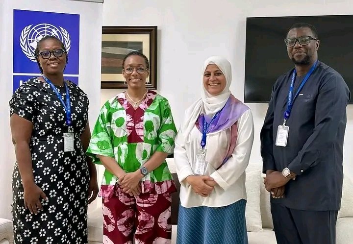 hon_rawlings's tweet photo. I met with Shaima Hussein, Deputy Resident Representative of the United Nations Development Programme in Ghana, on advancing the role of women in peacebuilding and mediation across Ghana. It was a productive and forward-looking engagement. https://t.co/1ErXasjgXr
