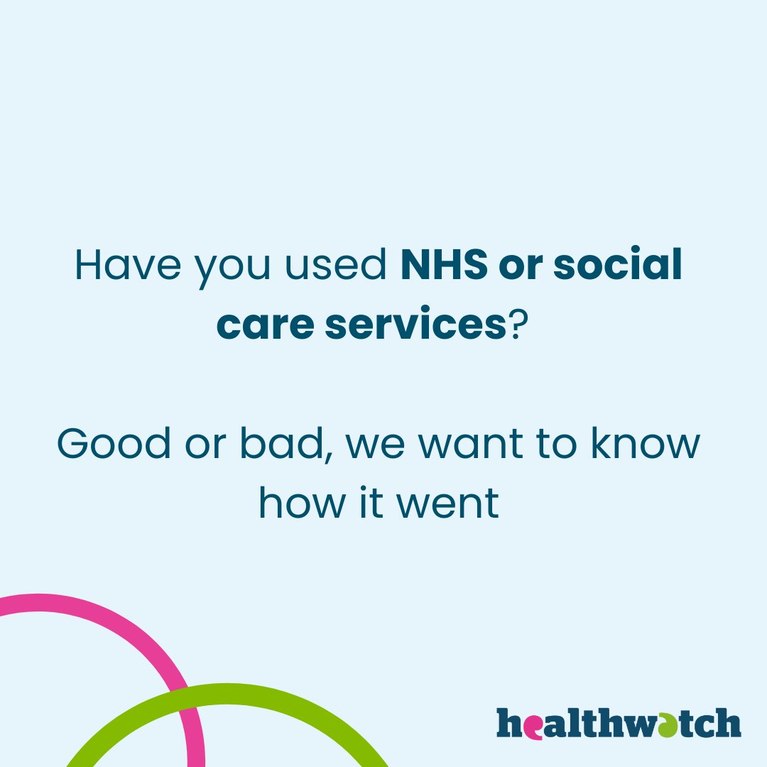 Healthwatch England tweet media