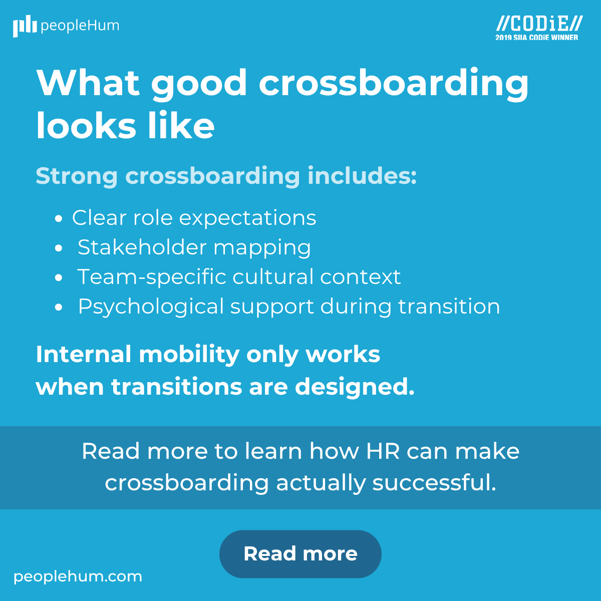 PeopleHum's tweet photo. Crossboarding is onboarding for internal moves, when an employee switches teams, roles, or locations and needs a real ramp, not “you’ll figure it out.”
👉Read the full glossary here: https://t.co/frvEmE5pCK
#InternalMobility #Onboarding #WorkDesign #BabyNongZon #5SOSinManila https://t.co/UQteUn0MCU