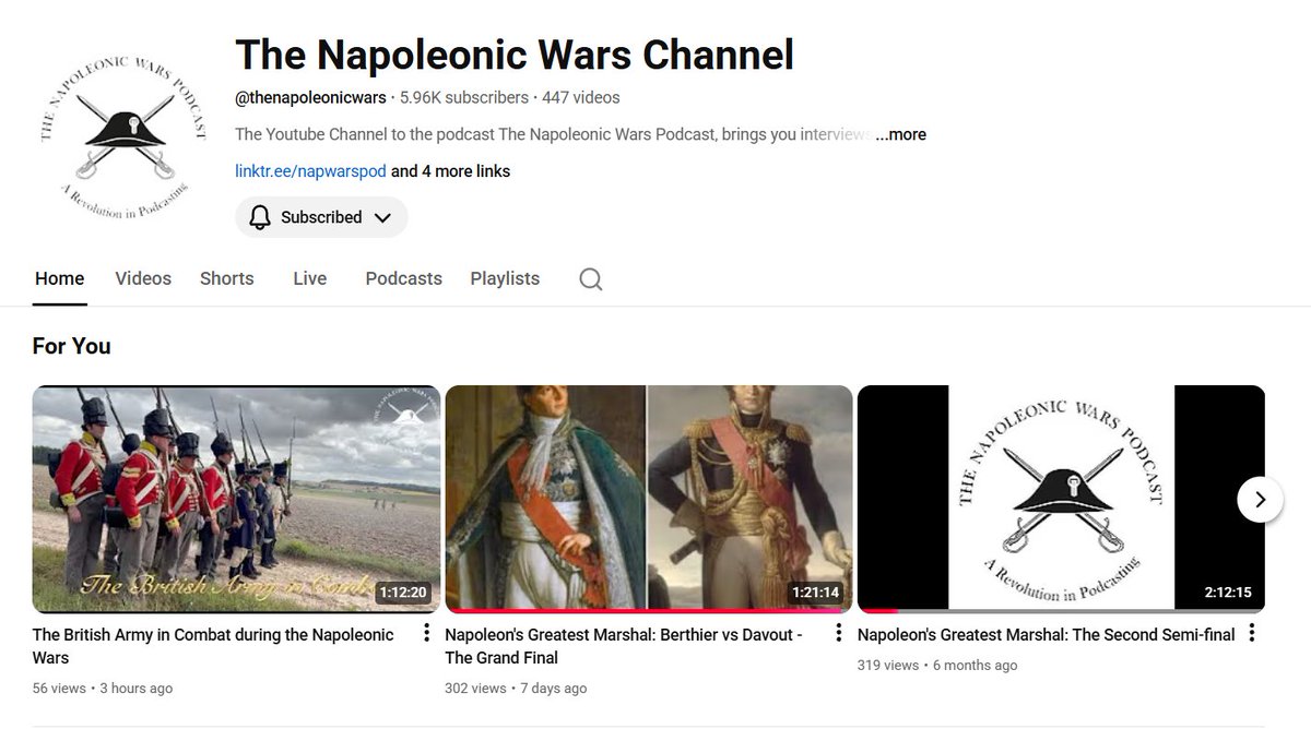 Napoleonic Wars Pod tweet media