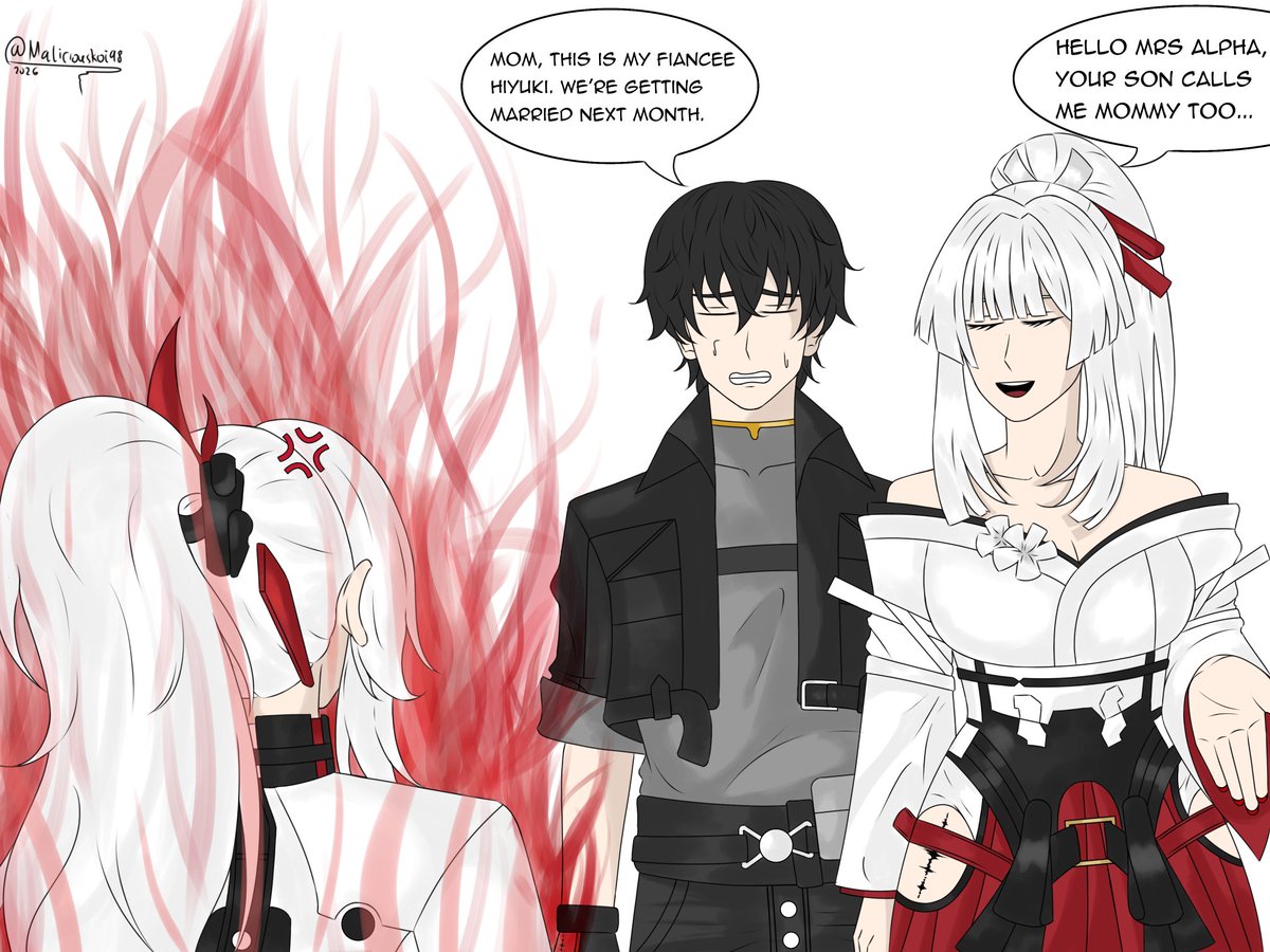 Someone told Rover to marry someone like his mother and he took that advice too seriously 😝

#wutheringwaves #pgr #wuwa #punishingrayraven