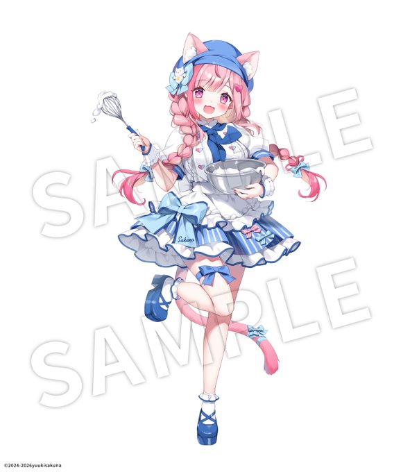 #結城さくなキャンペーン 描き下ろしイラストを担当させていただきました! よろしくお願いいたします! 5/5(火)よりローソンにて実施です #明治 #PR