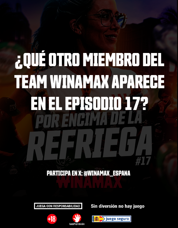 🎁 ¡SORTEAMOS 2 TICKETS DE 5 €!

🌟 Tras el último episodio de En la mente de un pro (#17), queremos saber: ¿Qué miembro del equipo aparece en este episodio?

🔁 Síguenos + RT + Respuesta y Nick Winamax.