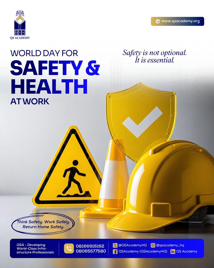 QSAcademyHQ's tweet image. Safety Is Not Optional — It’s Essential.

Every worker deserves a safe workplace.

Safety isn’t just compliance — it’s a shared responsibility.

Think Safety. Work Safely. Return Home Safely.
#SafetyFirst #ConstructionSafety #QSacademy #Niqs