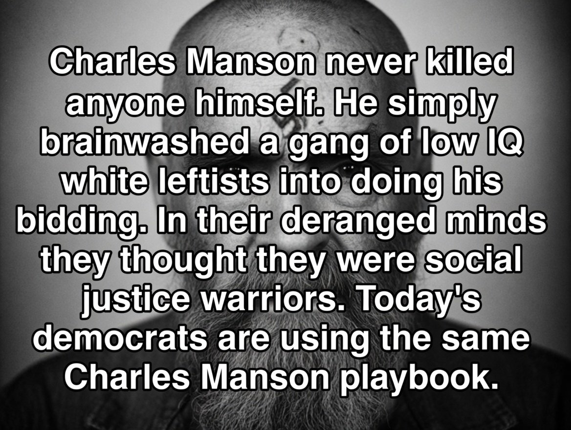 This makes what the left has turned into make sense doesn't it?