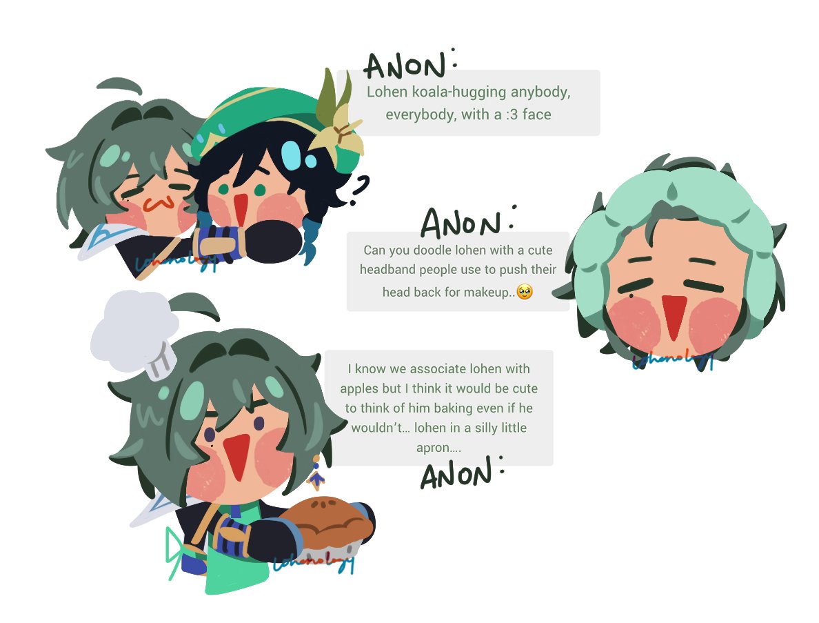 lohen doodles 🐇 tweet media