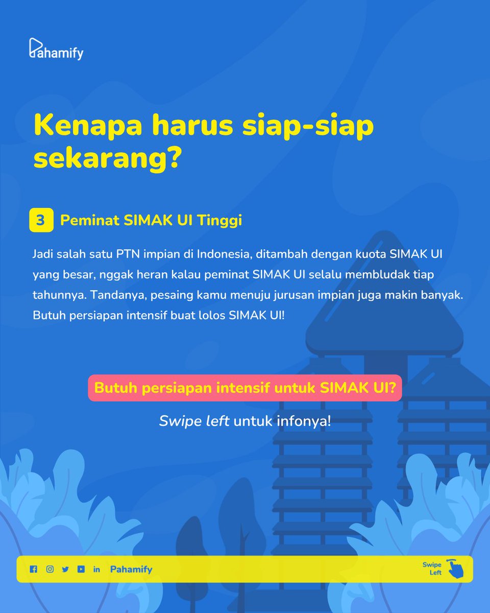 Pahamify | TO + Live Class UTBK & Ujian Mandiri tweet media