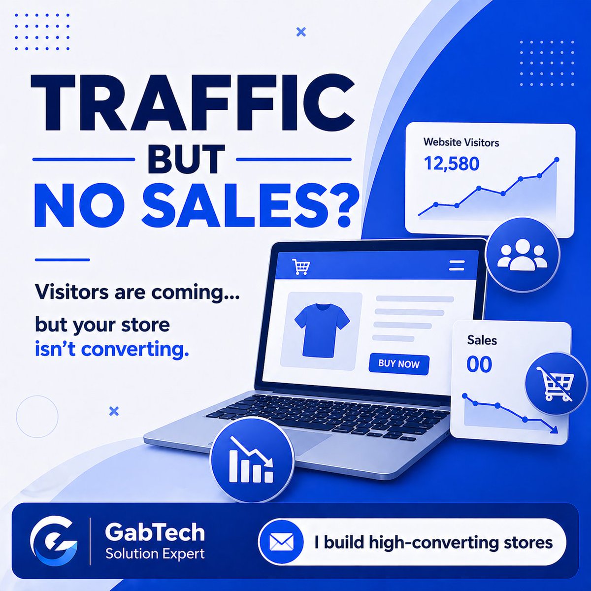 ExpertGabtech's tweet photo. Getting traffic but no sales? 🚫
That means your store isn’t converting.
Design, trust, and structure matter more than you think.
📩 Let me help you fix it.

#ConversionRate #ShopifyStoreDesign #EcommerceStrategy #DropshippingStore #OnlineSales #GabTechExpert #WebsiteDesign https://t.co/Wg1RZZcBqH