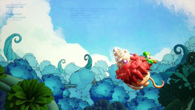 水槽 YOSHi Yoshi and the Mysterious Book screenshots from Nintendo! I'm