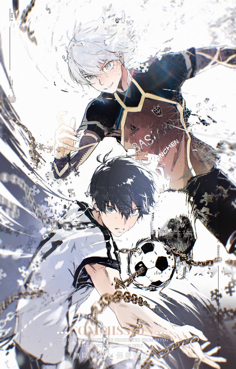 BoneCici's tweet photo. 潔世一
#bllk https://t.co/DTstMkRBkX