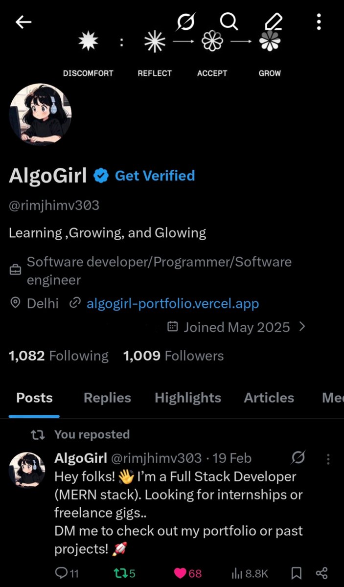 AlgoGirl tweet media